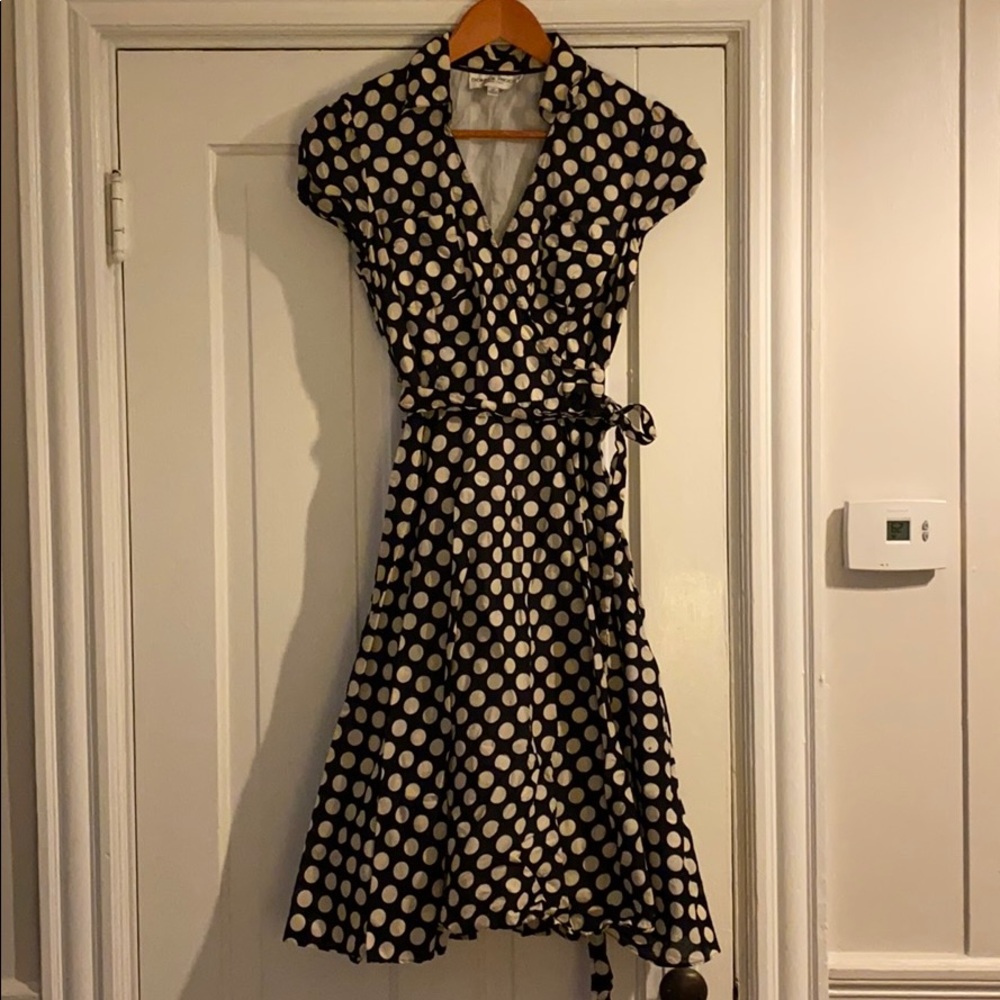 Donna Rocco polka dot dress